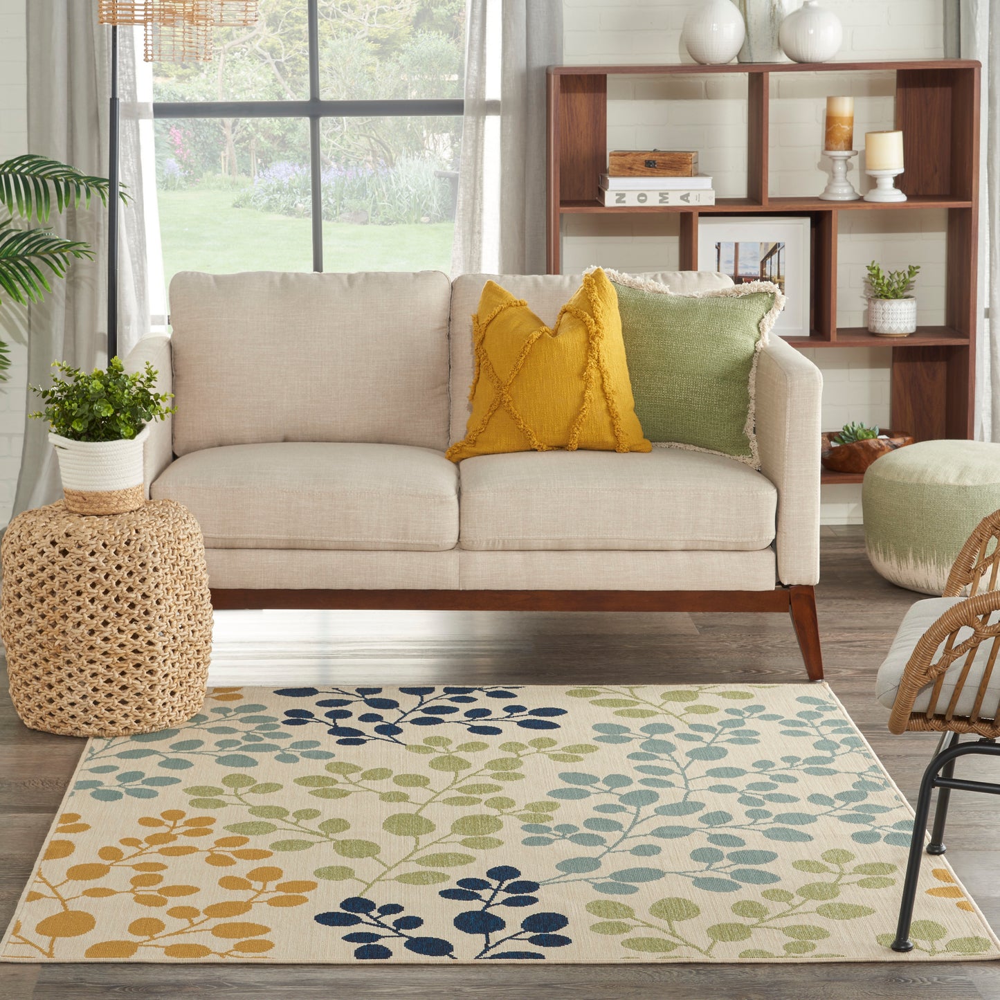 Nourison Home Caribbean  Ivory  Contemporary