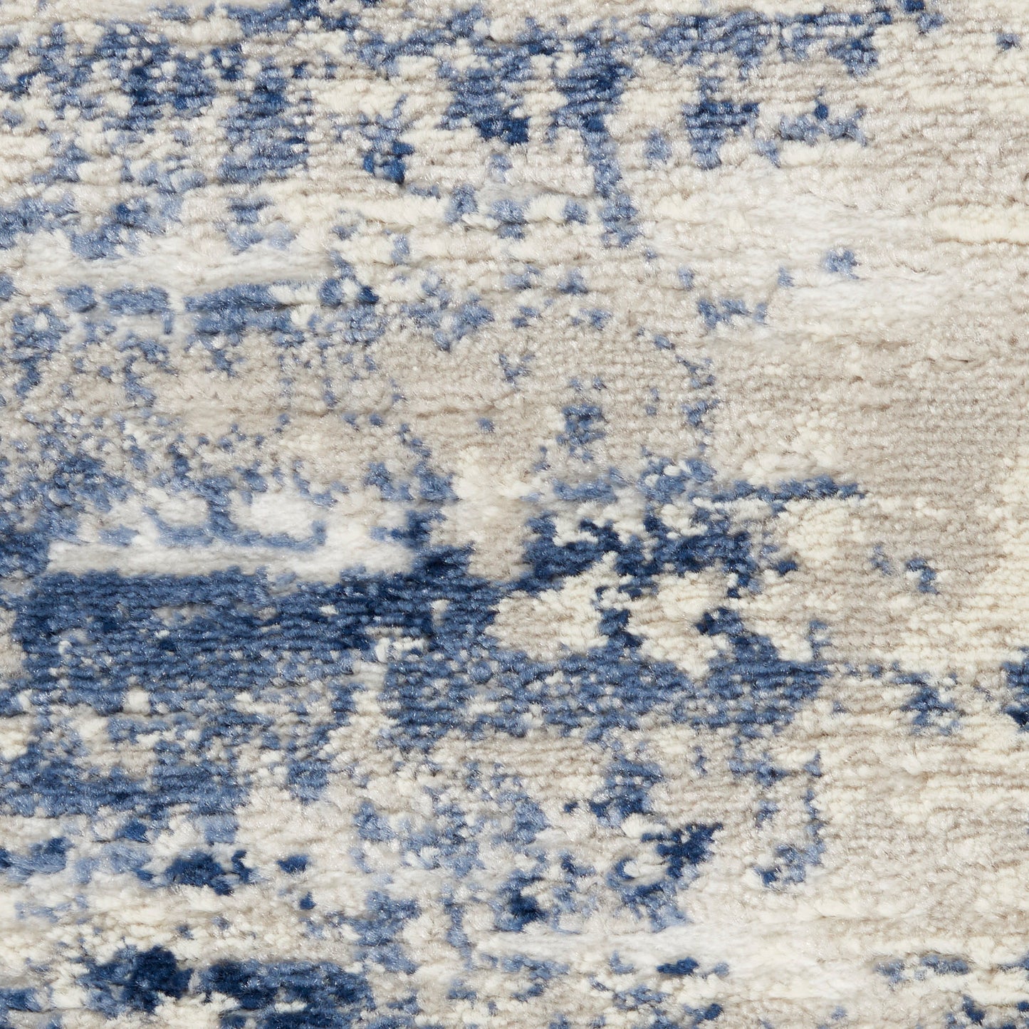 Nourison Home Cyrus  Ivory Navy  Contemporary
