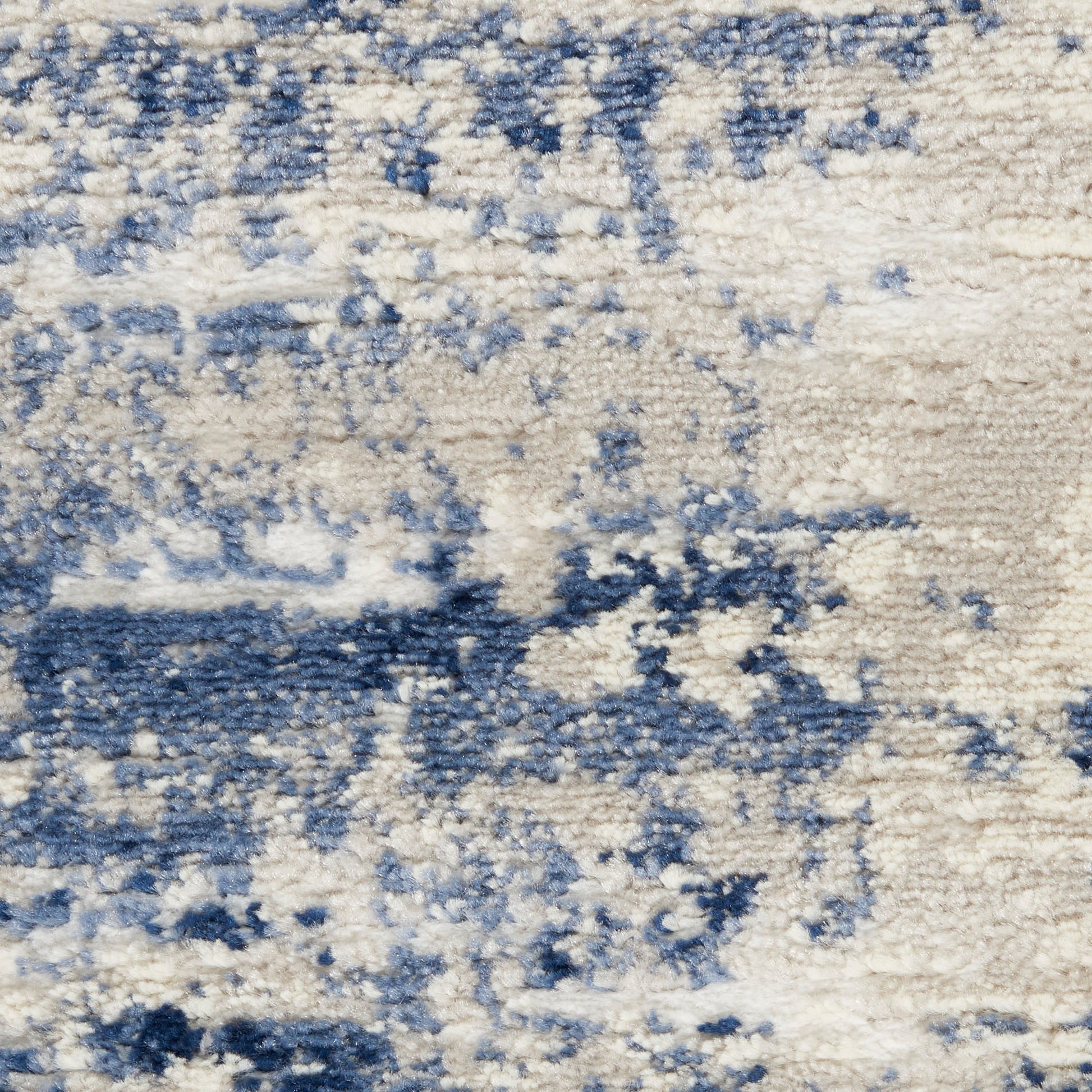 Nourison Home Cyrus  Ivory Navy  Contemporary