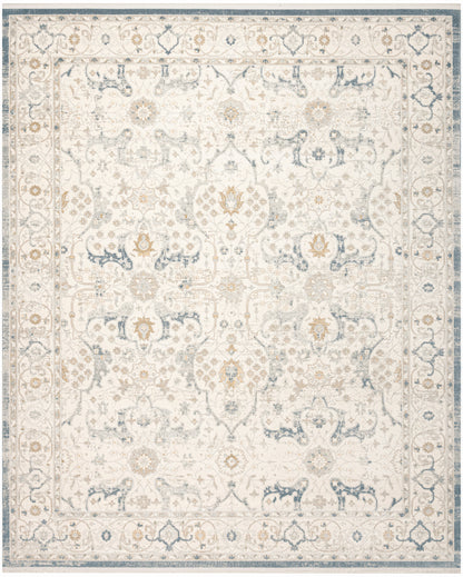 Nourison Home Pardis  Light Blue  Traditional