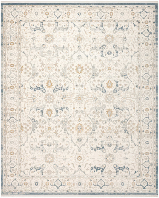 Nourison Home Pardis  Light Blue  Traditional