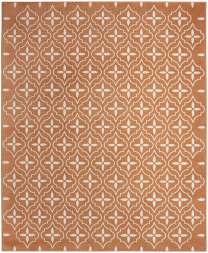 Nourison Home Nourison Essentials NRE04 Copper Contemporary Power-loomed Rug
