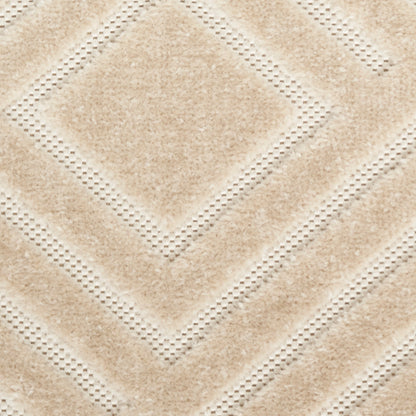 Nourison Home Care Free  Beige  Contemporary