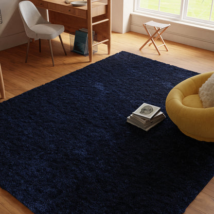 Nourison Home Pacific Shag  Navy  Contemporary