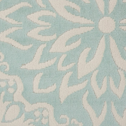 Nourison Home Jubilant  Ivory Green  Transitional