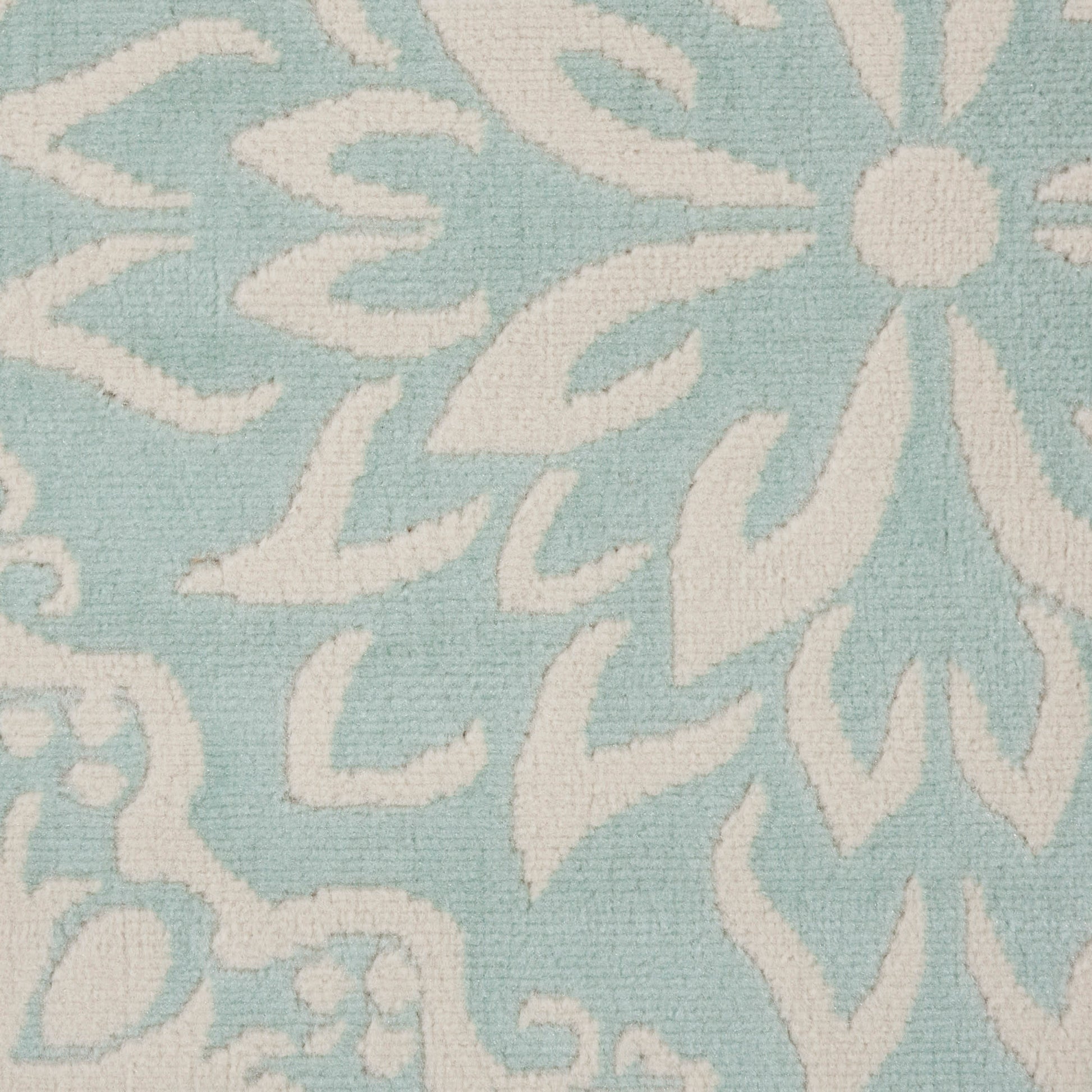 Nourison Home Jubilant  Ivory Green  Transitional