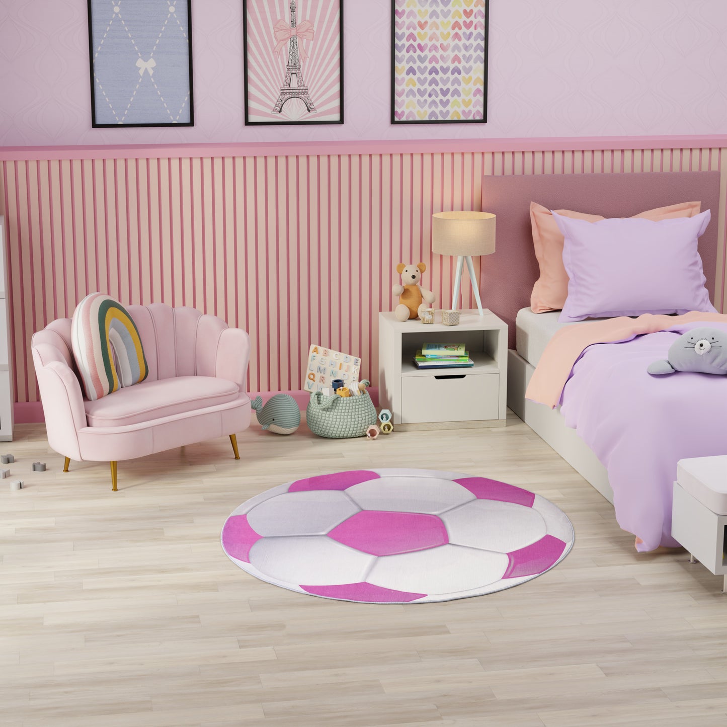 Nourison Home Imagination  Pink  Contemporary
