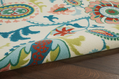 Waverly Sun N Shade  Ivory  Transitional