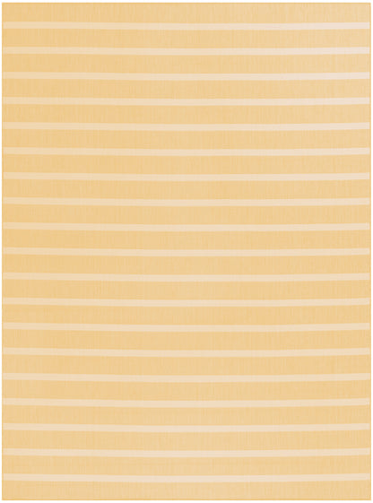Nourison Home Positano POS03 Yellow Ivory Contemporary Power-loomed Rug
