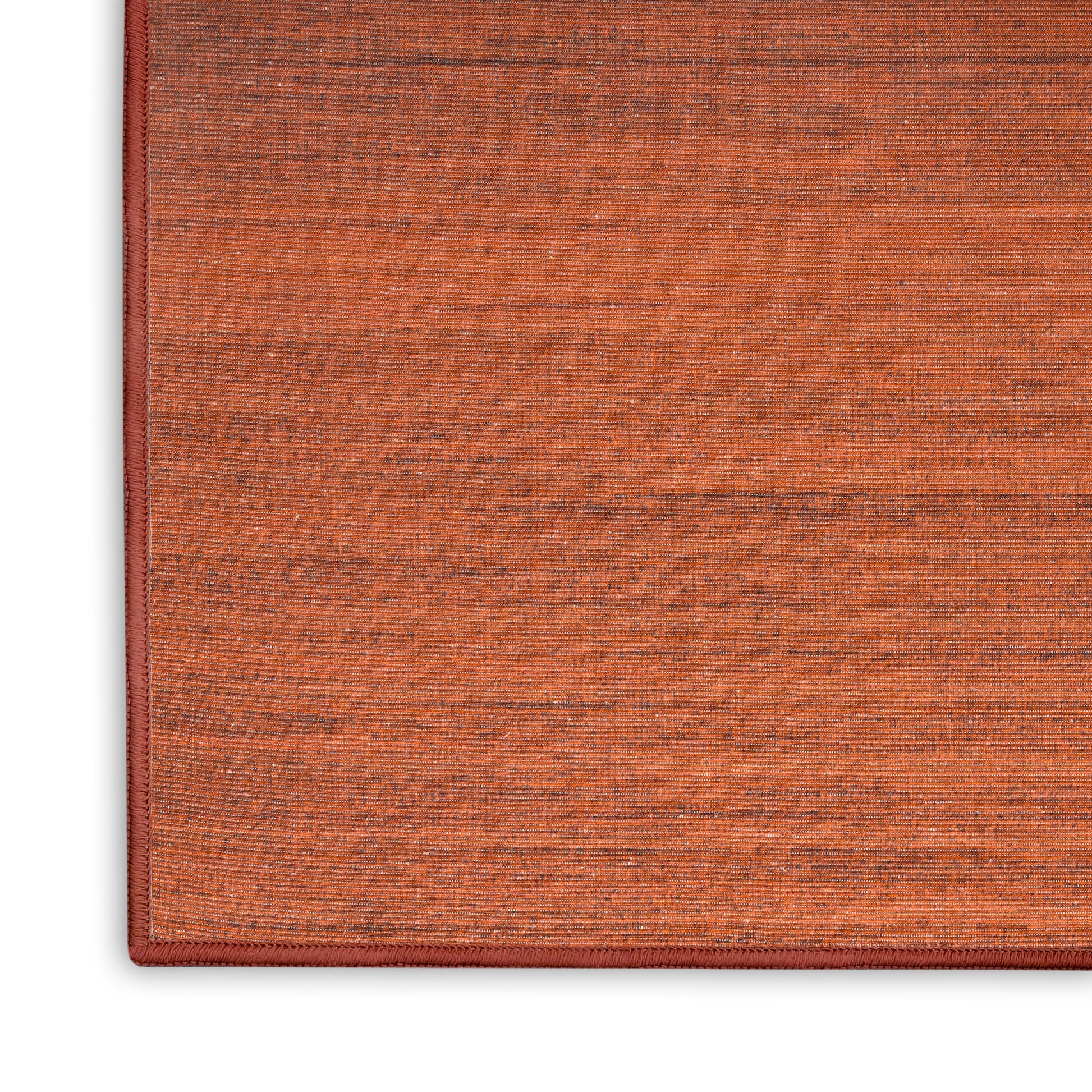 Nourison Home Washable Essentials  Brick  Contemporary