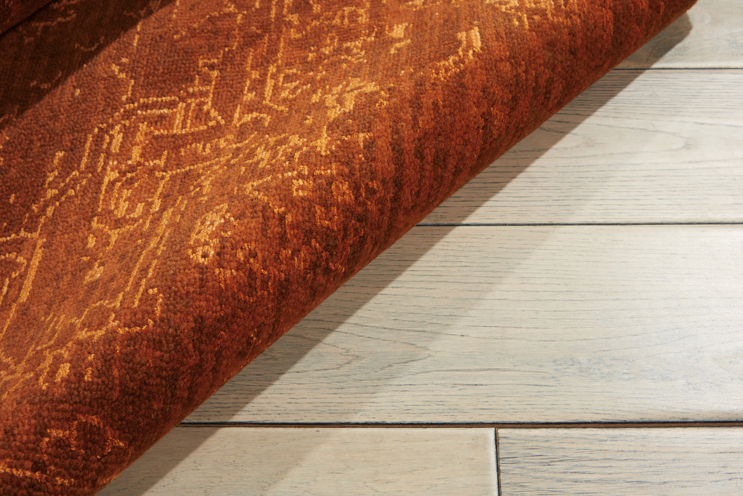 Nourison Home Silken Allure  Chocolate  