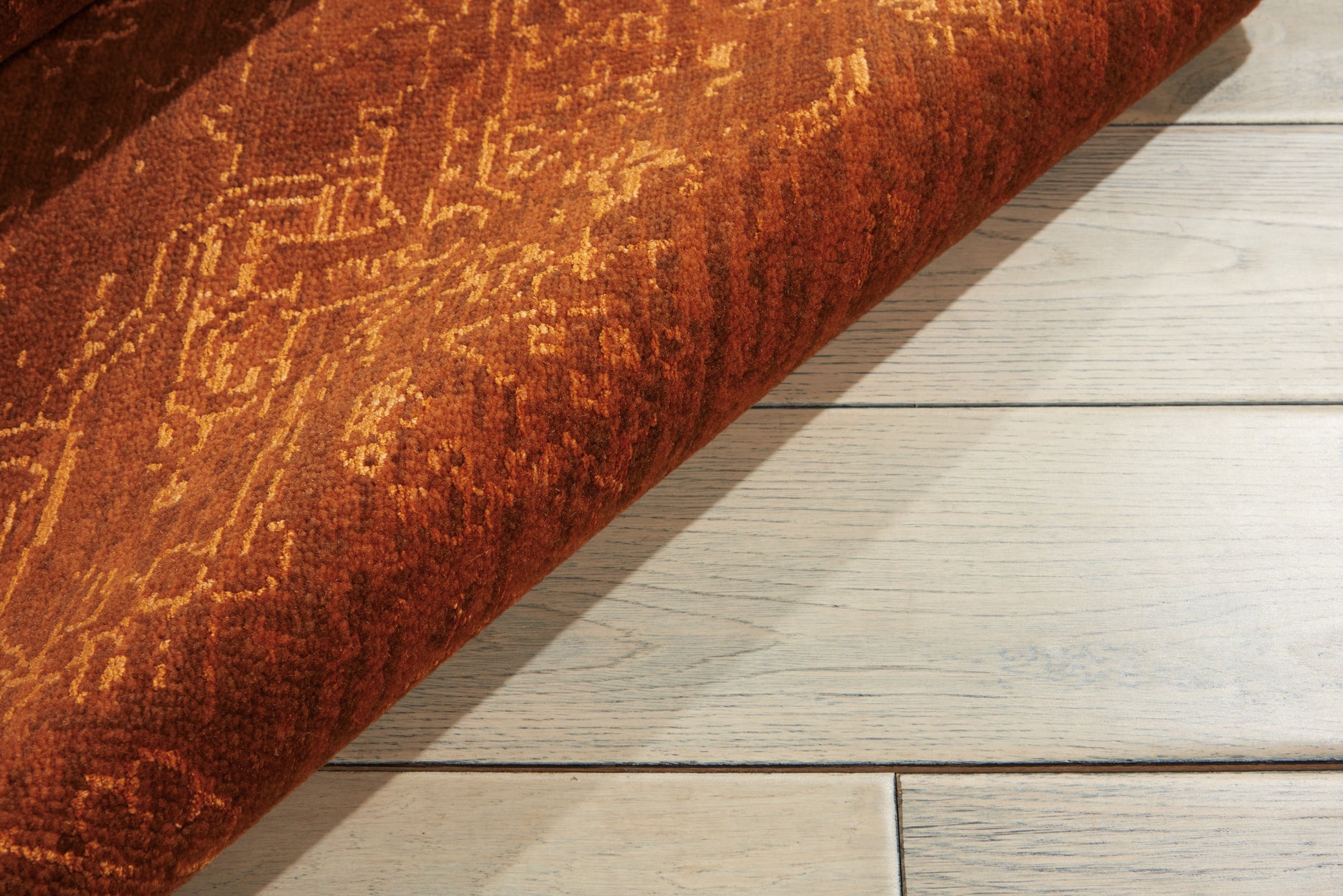 Nourison Home Silken Allure  Chocolate  