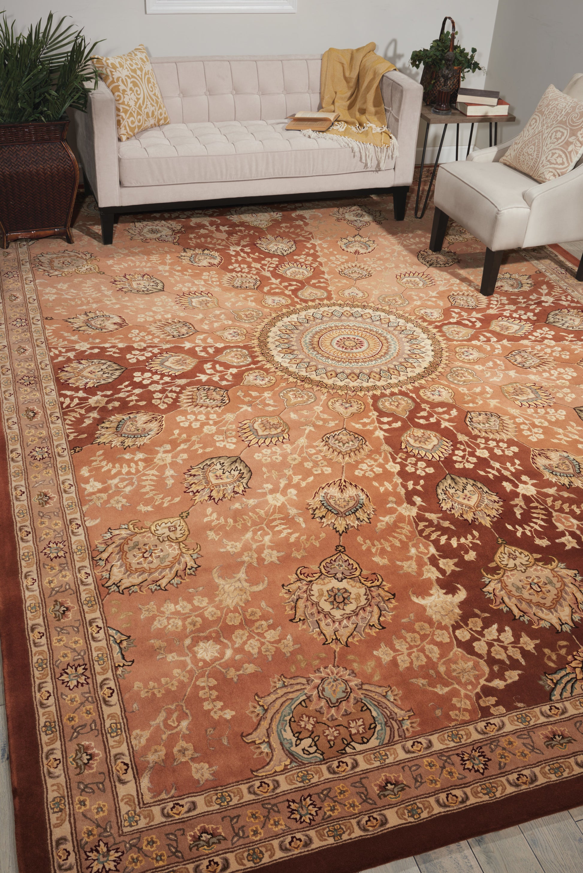 Nourison Home Nourison 2000  Copper  Traditional