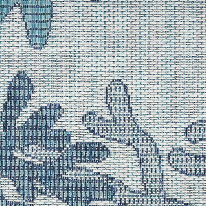 Nourison Home Garden Oasis  Blue  Contemporary