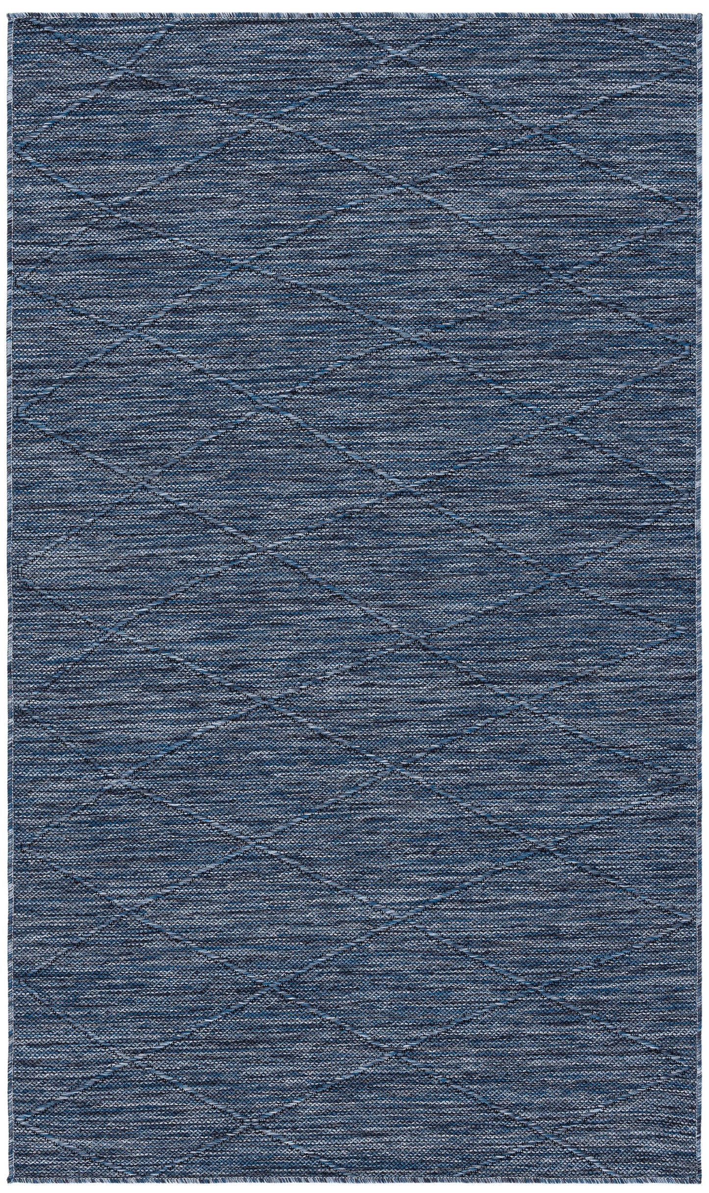 Nourison Home Washable Solutions WSL01 Navy Blue Contemporary Power-loomed Rug