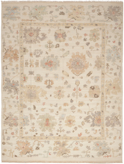 Nourison Home Whispers WHP04 Ivory Traditional Hand Knotted Rug