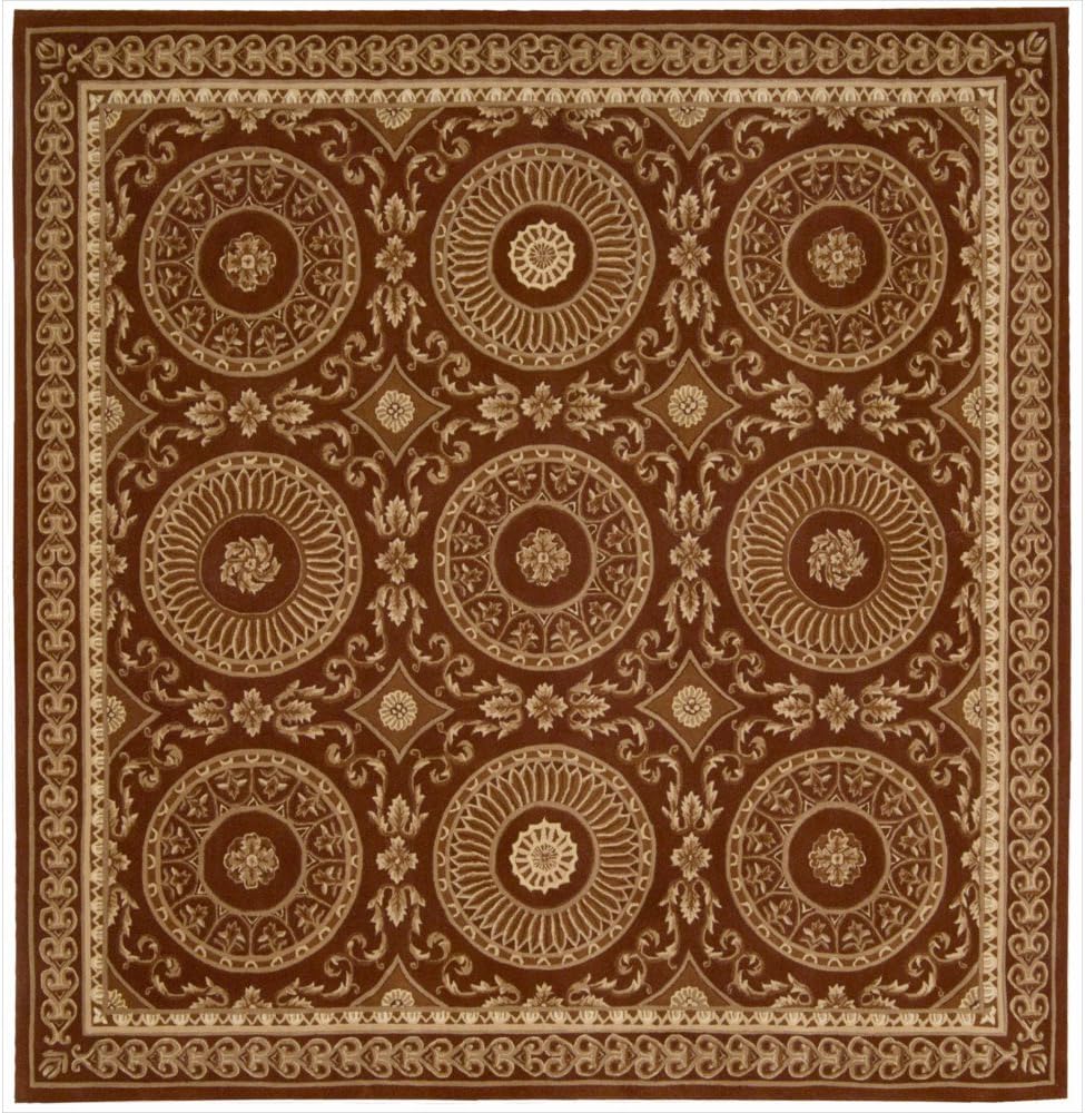 Nourison Home Versailles Palace VP50 Brick  Traditional Tufted Rug