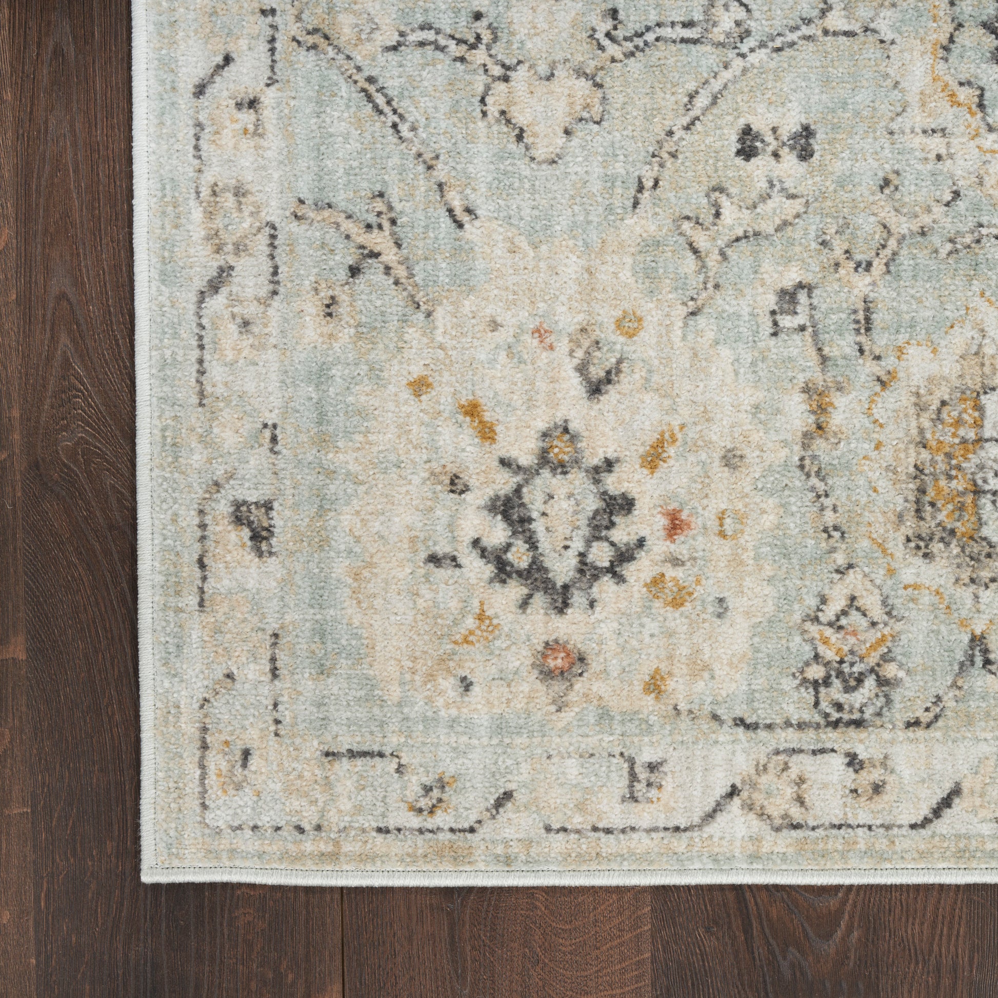 Nourison Home Oushak Home  Mint  Traditional