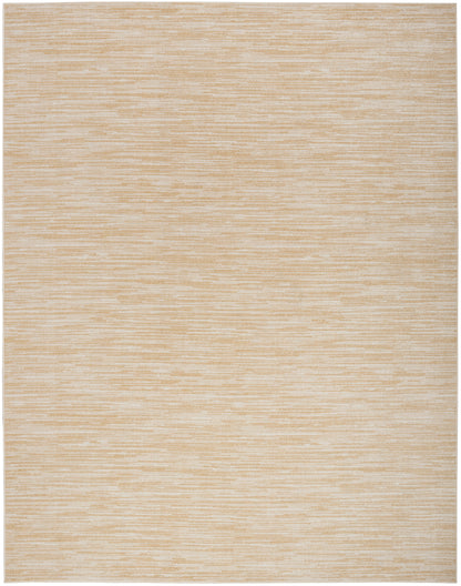 Nourison Home Nourison Essentials NRE01 Ivory Gold Contemporary Power-loomed Rug