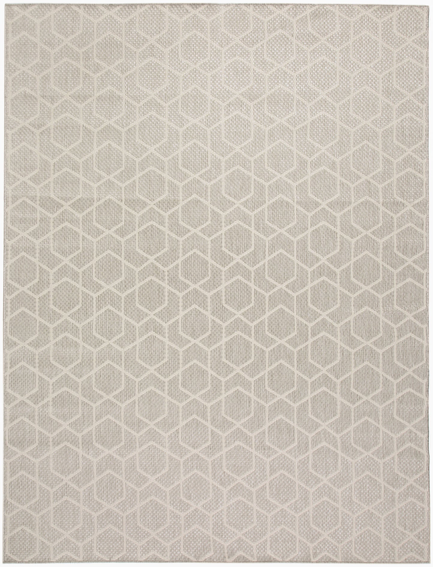 Nourison Home Horizon Indoor/Outdoor HOZ01 Grey Contemporary Power-loomed Rug