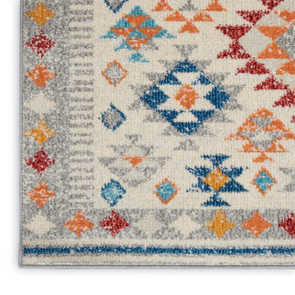 Nourison Home Passion  Ivory Multicolor  Transitional