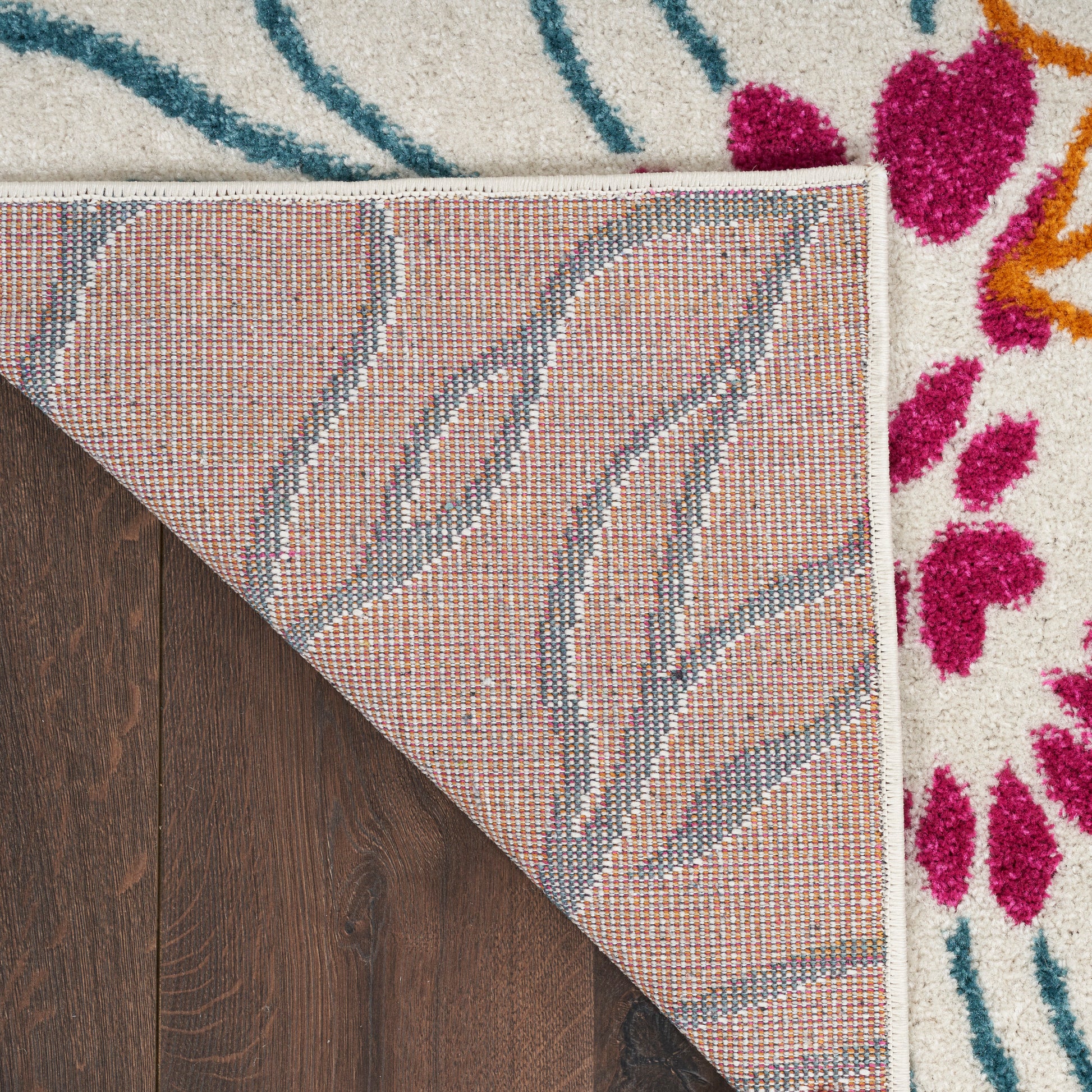 Nourison Home Passion  Ivory Multicolor  Contemporary