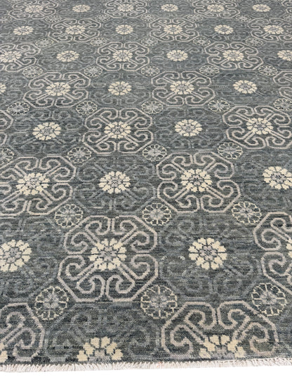 Artisan Samara Grey Transitional Knotted Rug