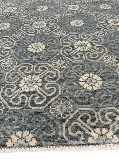 Artisan Samara Grey Transitional Knotted Rug