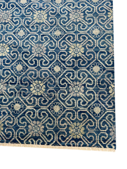 Artisan Samara Blue Transitional Knotted Rug