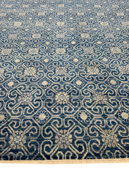 Artisan Samara Blue Transitional Knotted Rug