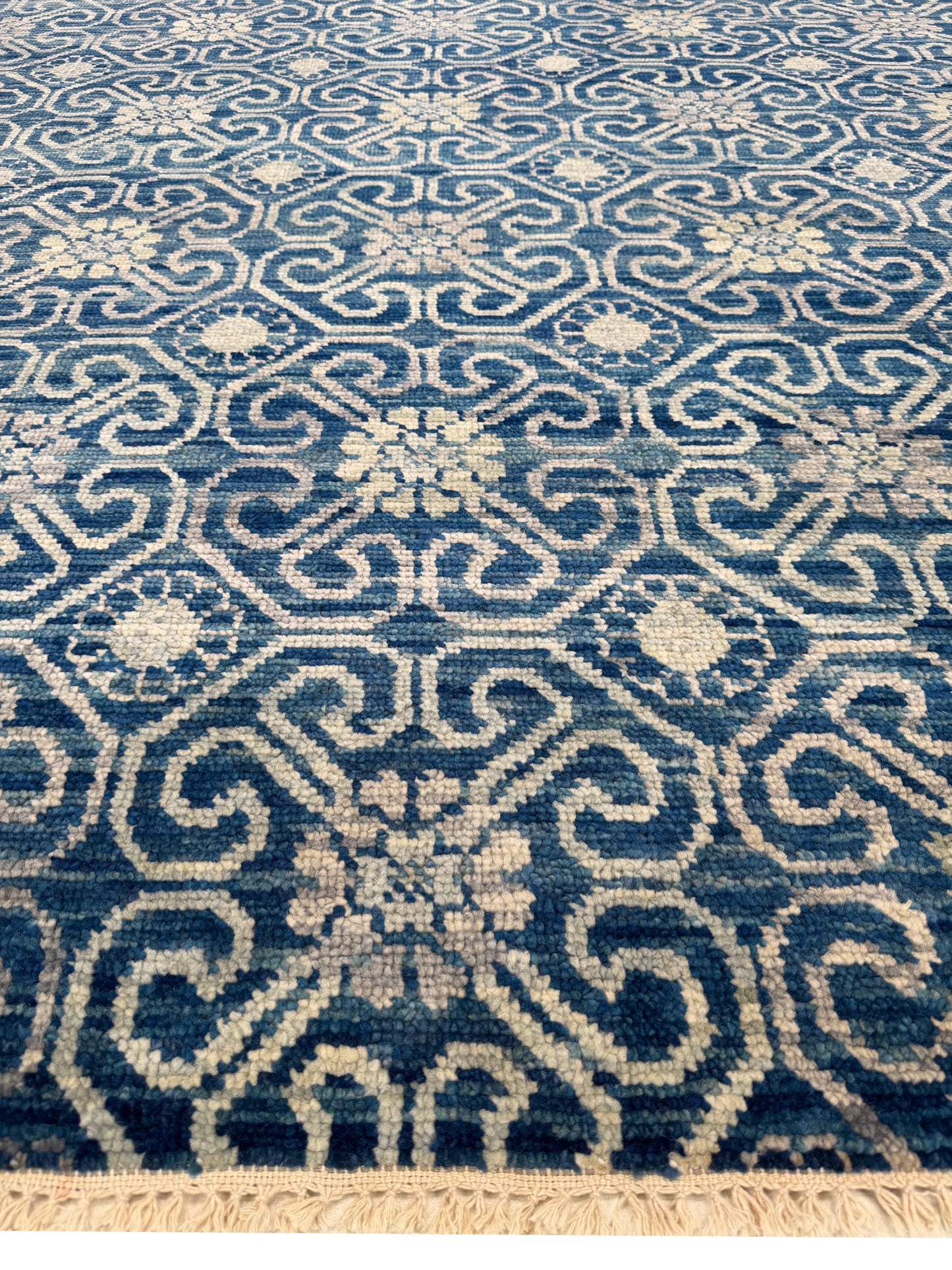 Artisan Samara Blue Transitional Knotted Rug