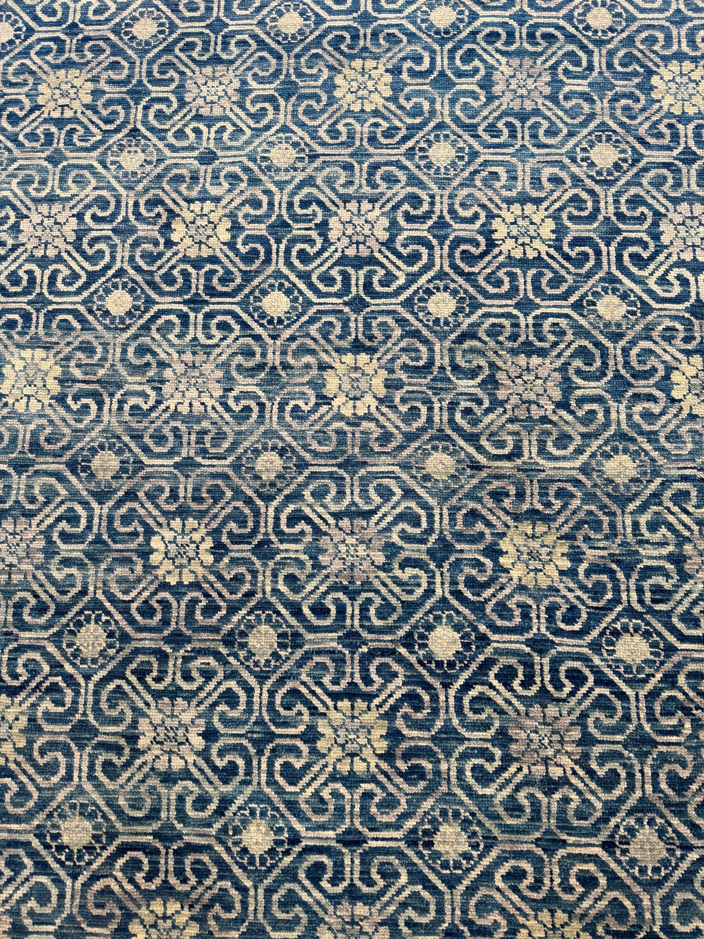 Artisan Samara Blue Transitional Knotted Rug