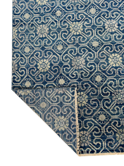 Artisan Samara Blue Transitional Knotted Rug