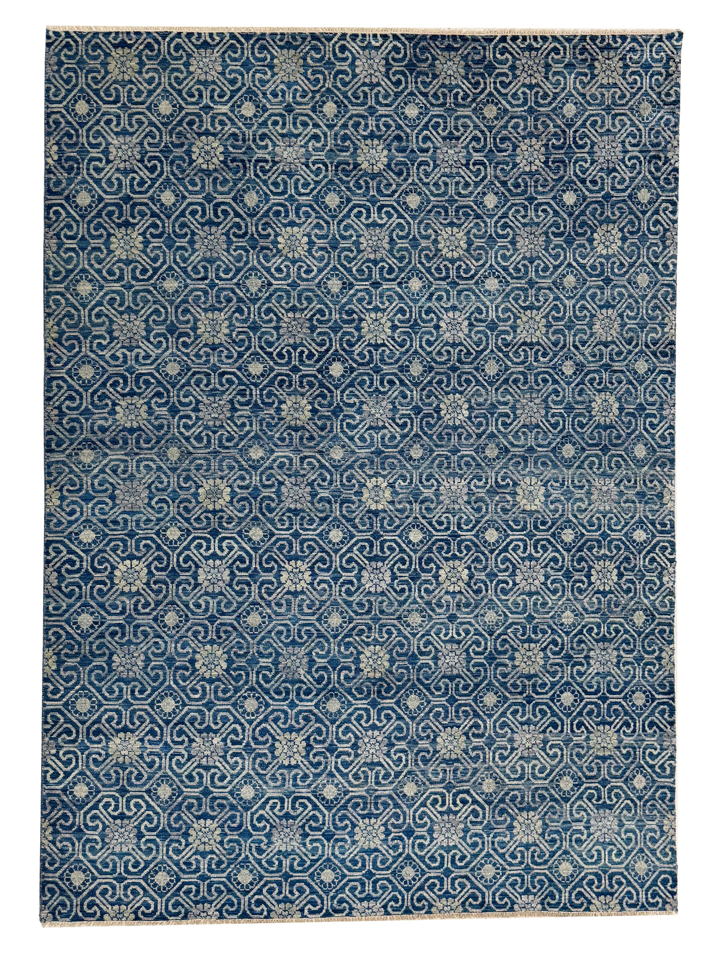 Artisan Samara Blue Transitional Knotted Rug