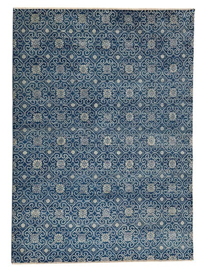 Artisan Samara Blue Transitional Knotted Rug