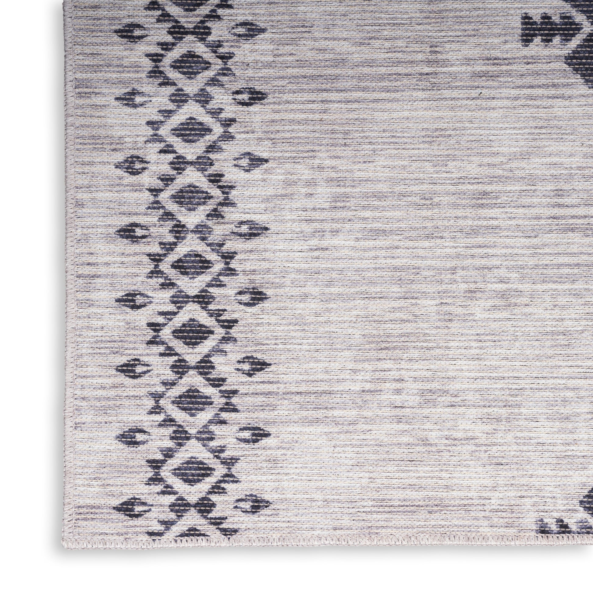 Nourison Home New Concept Washables  Ivory Charcoal  Contemporary