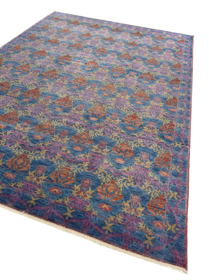 Artisan Samara Multi Rust Transitional Knotted Rug