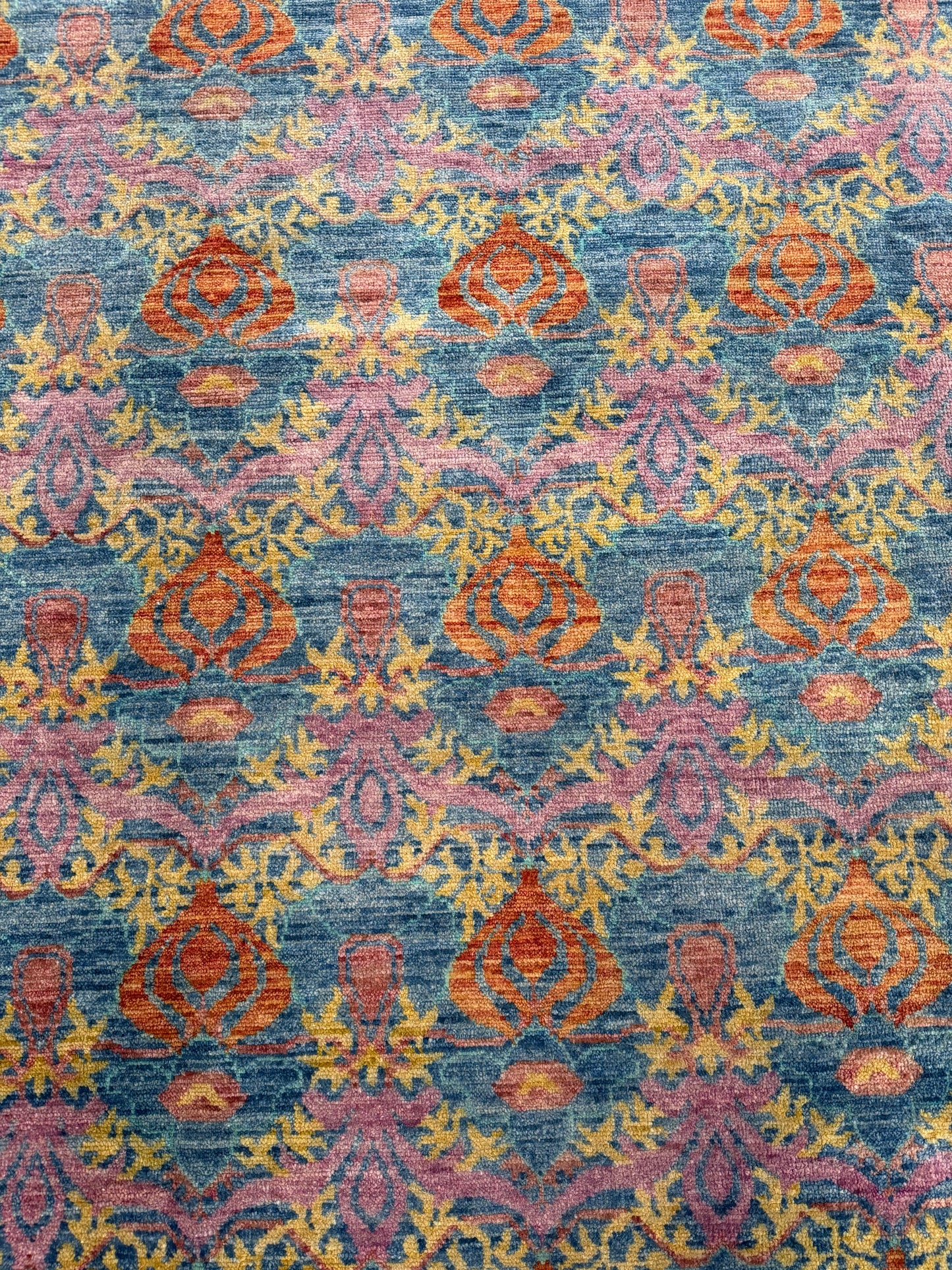 Artisan Samara Multi Rust Transitional Knotted Rug