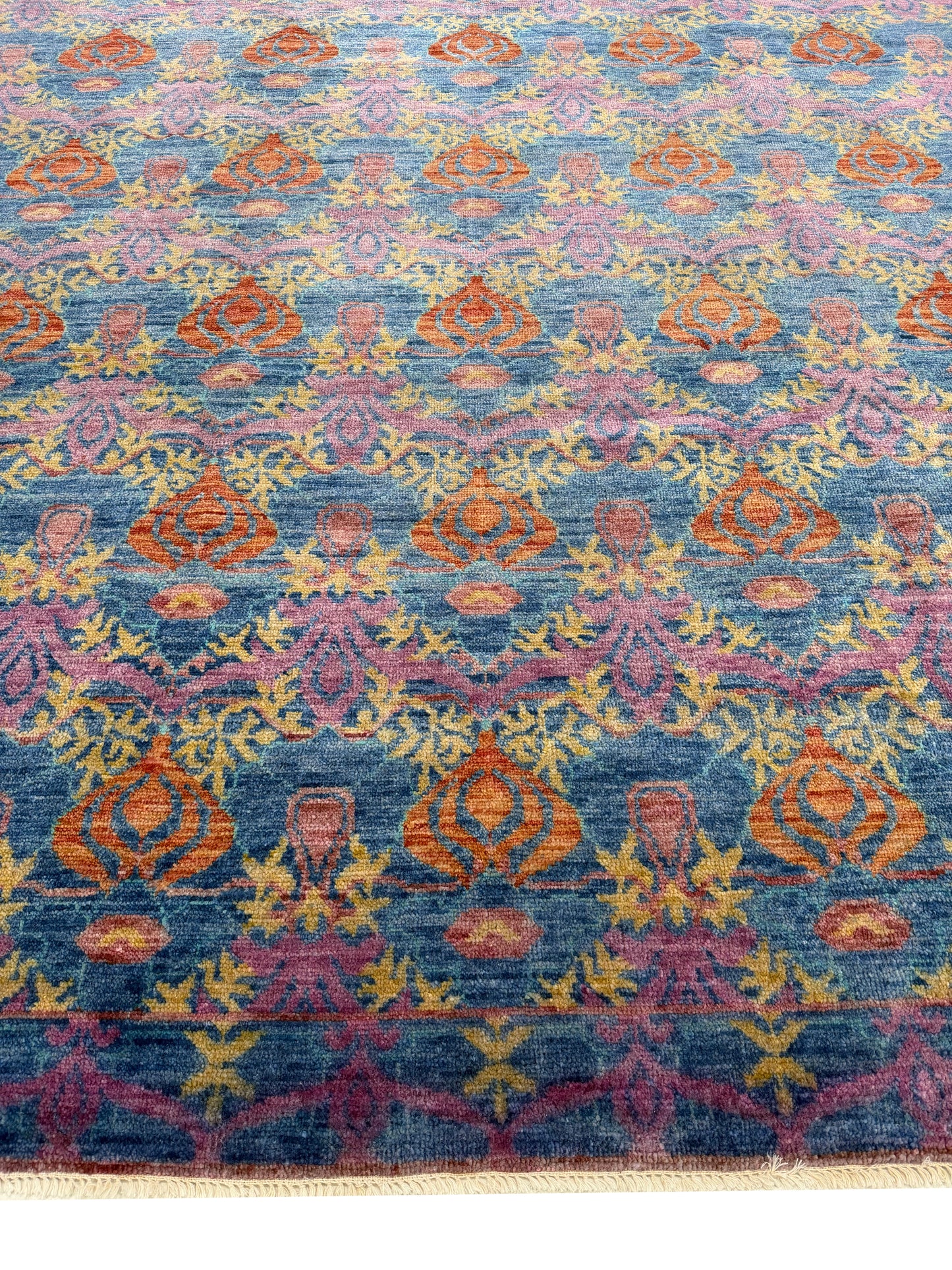 Artisan Samara Multi Rust Transitional Knotted Rug