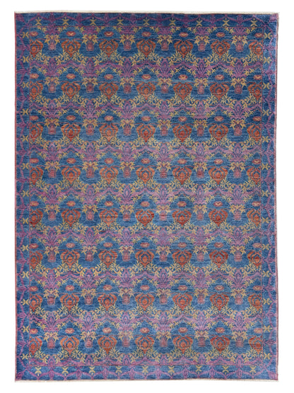 Artisan Samara Multi Rust Transitional Knotted Rug