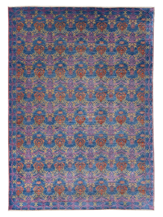 Artisan Samara Multi Rust Transitional Knotted Rug