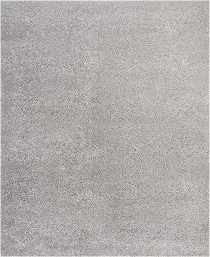 Nourison Home Malibu Shag MSG01 Silver Grey Contemporary Power-loomed Rug