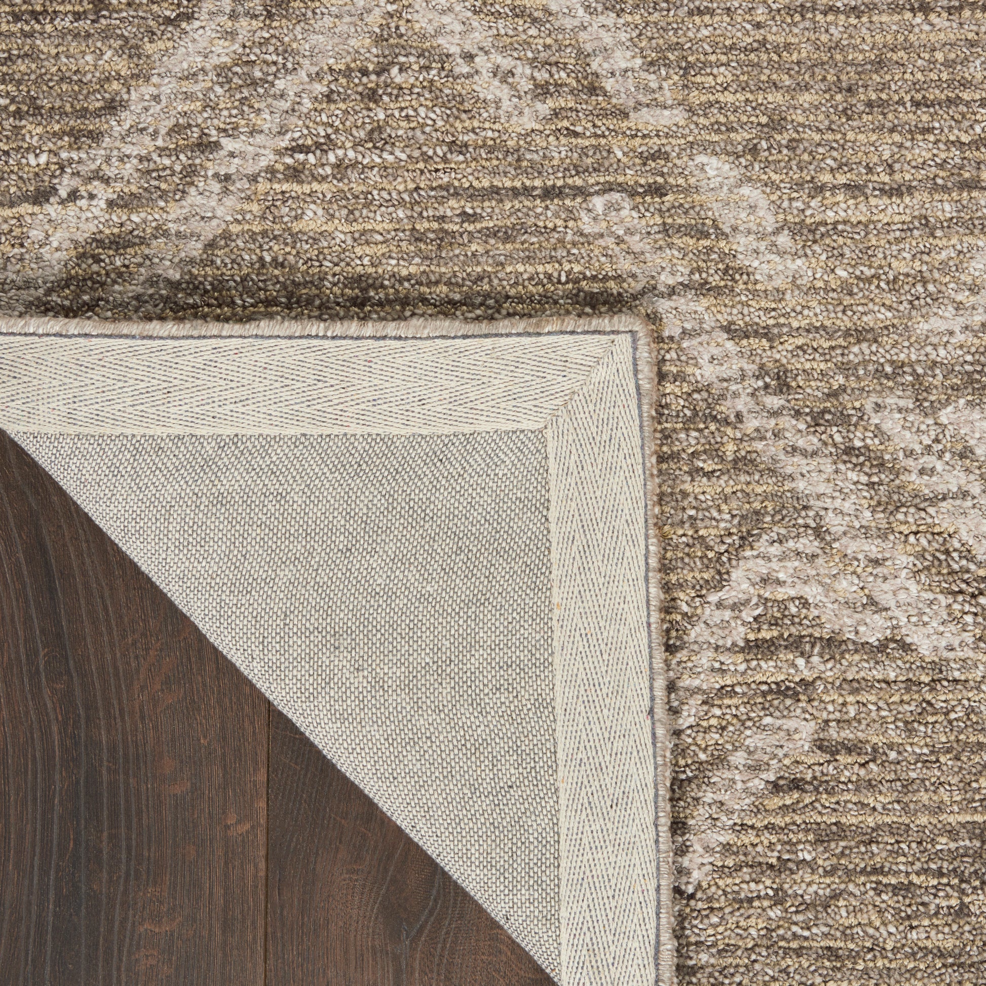 Nourison Home Venosa  Taupe  Contemporary
