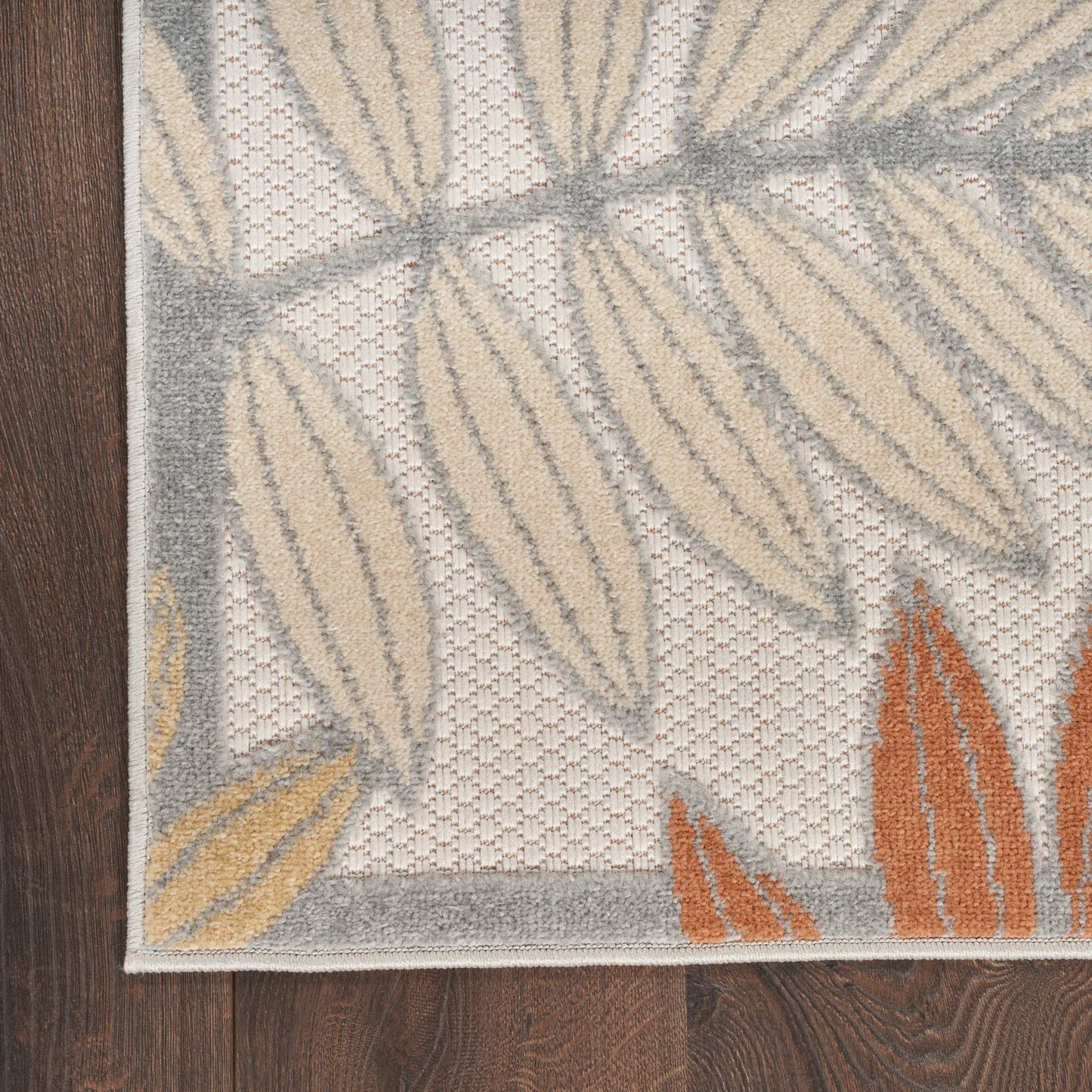 Nourison Home Aloha  Blue Mocha  Contemporary