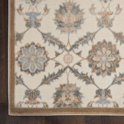 Nourison Home Grand Villa  Cream  Transitional