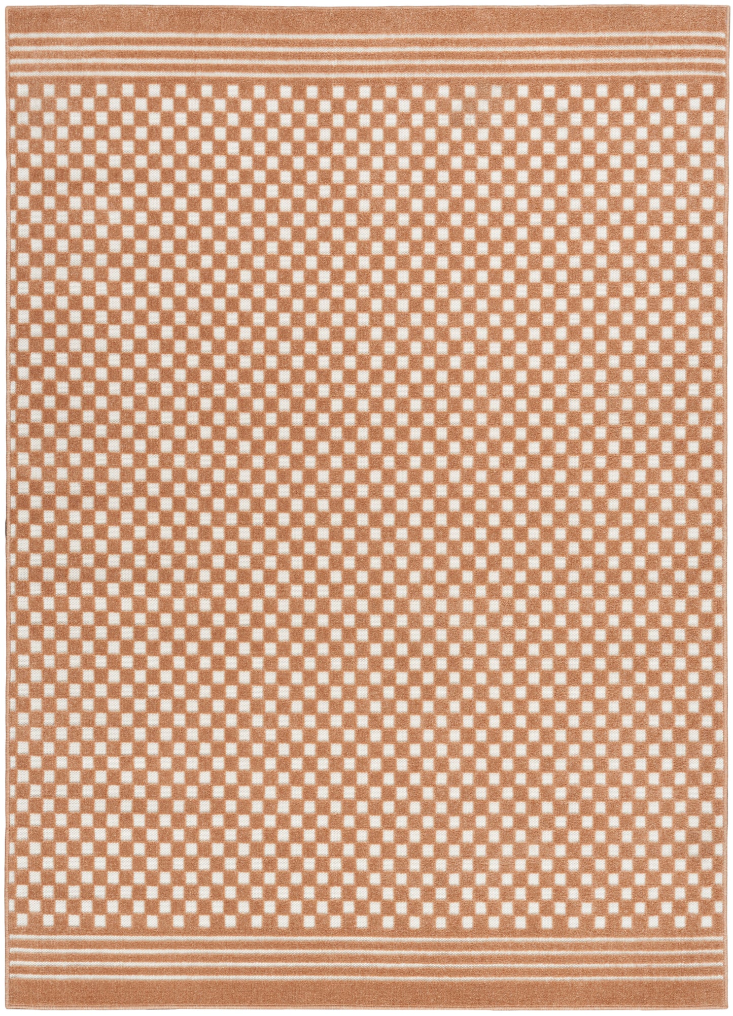 Nourison Home Care Free CAF02 Copper Contemporary Loom-woven Rug