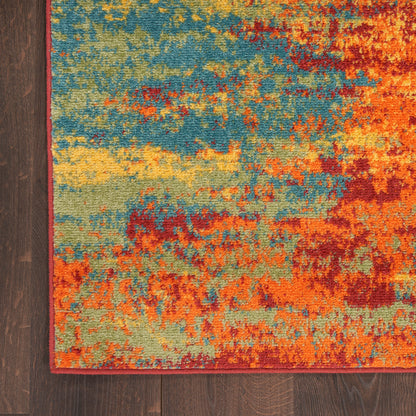 Nourison Home Nourison Essentials  Flame  Contemporary