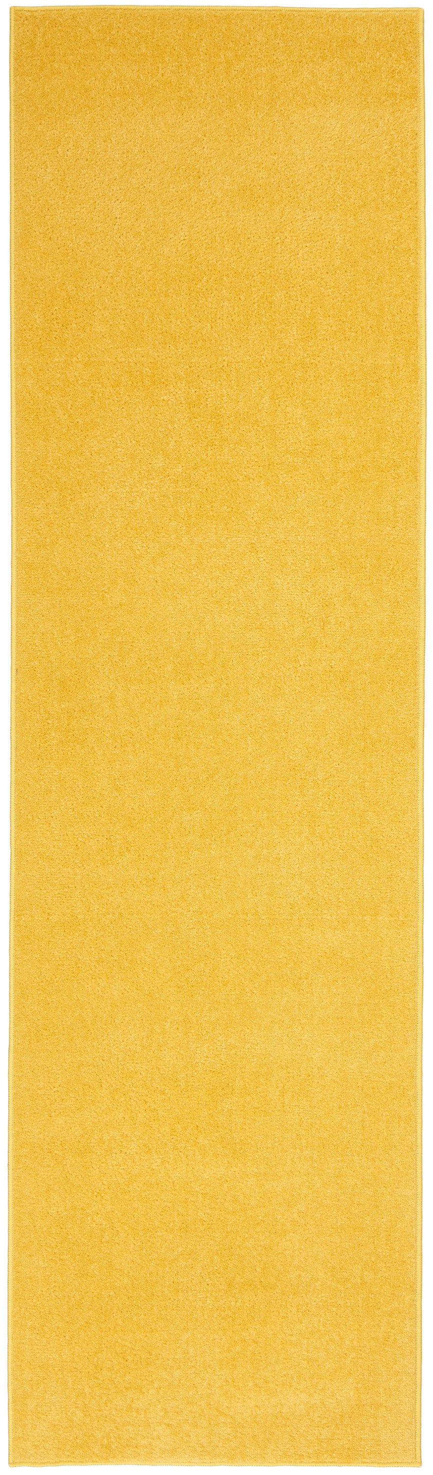 Nourison Home Nourison Essentials NRE01 Yellow Contemporary Power-loomed Rug