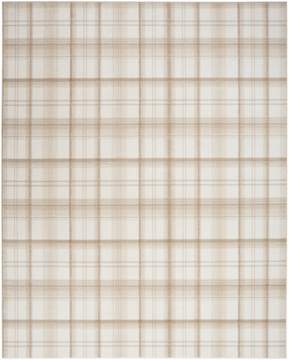 Nourison Home Grafix GRF03 Ivory Beige Contemporary Power-loomed Rug