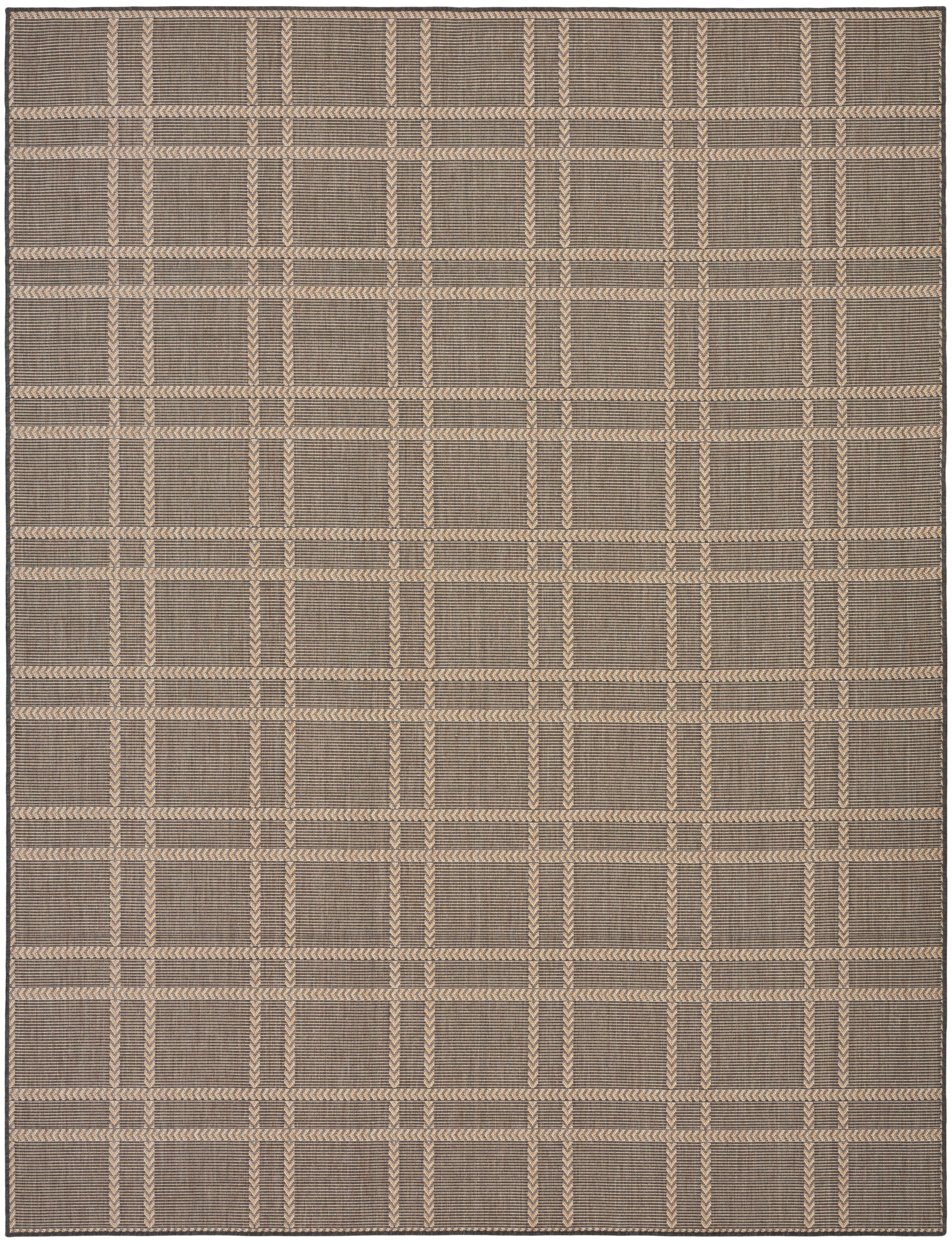 Nourison Home Horizon Indoor/Outdoor  Charcoal  Contemporary